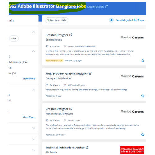 Adobe Illustrator internship jobs in Jeddah