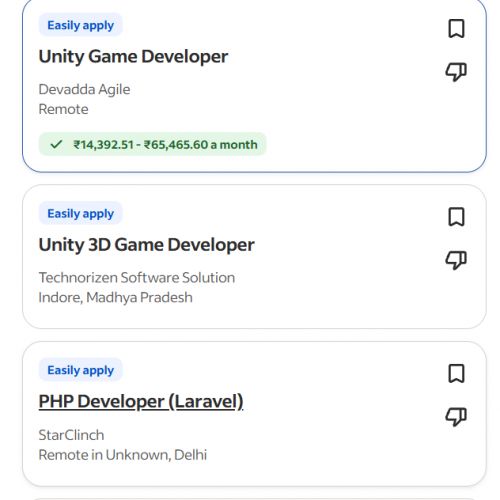 AI for Game Development internship jobs in Mecca