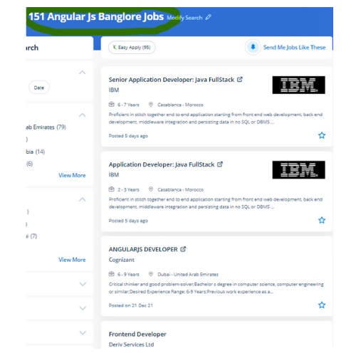 Angular JS internship jobs in Riyadh