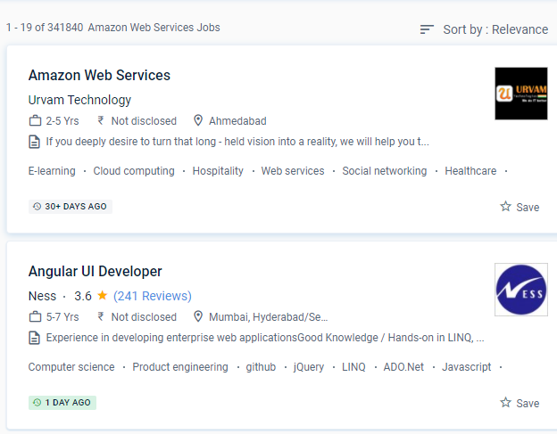 AWS internship jobs in Riyadh