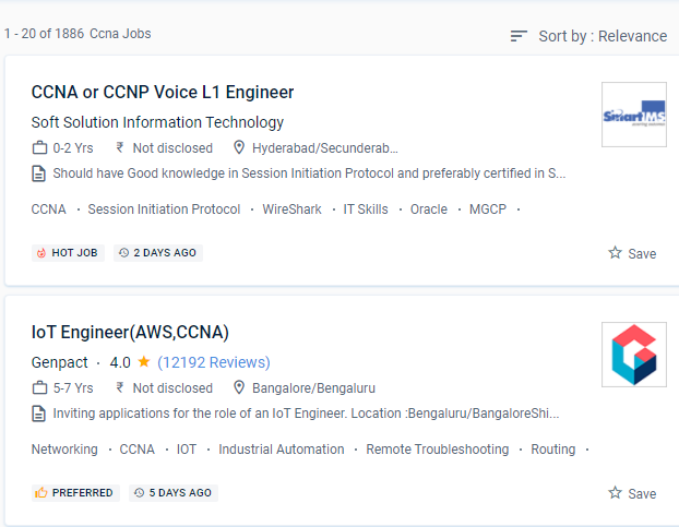 CCNA internship jobs in Tabuk