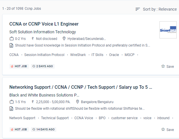 CCNP internship jobs in Taif