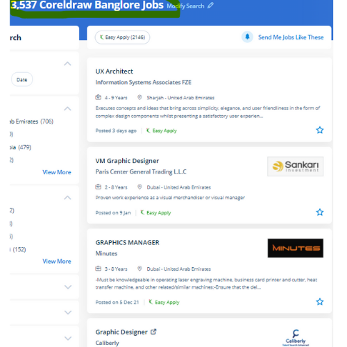 CorelDRAW internship jobs in Al Khobar