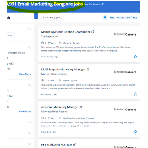 Email Marketing internship jobs in Dammam