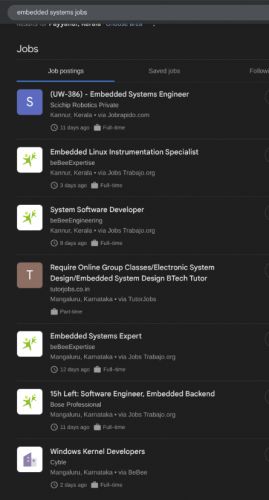 Embedded Systems internship jobs in Riyadh