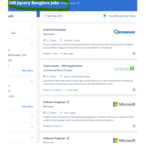 JQuery internship jobs in Mecca