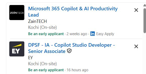 Microsoft Copilot & AI Productivity internship jobs in Dammam