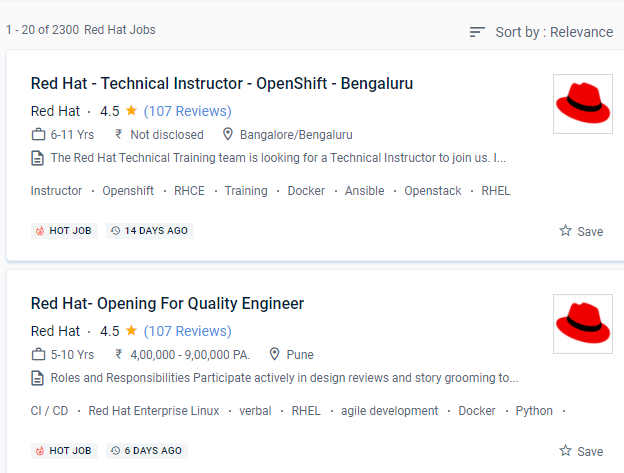 Red Hat internship jobs in Taif