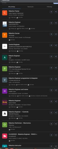 Robotics internship jobs in Mecca