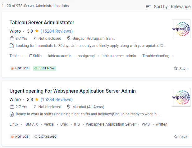 Server Administration internship jobs in Taif