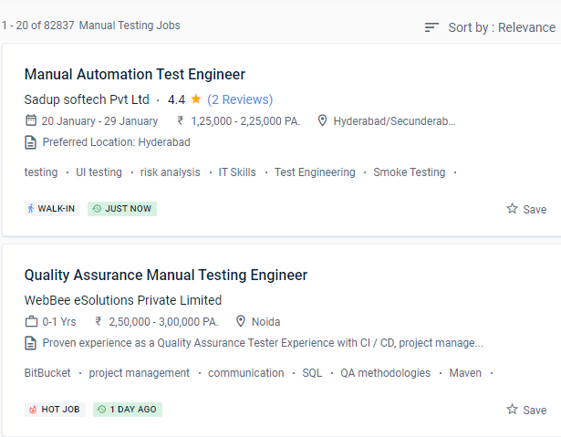 Software Testing (Manual) internship jobs in Mecca