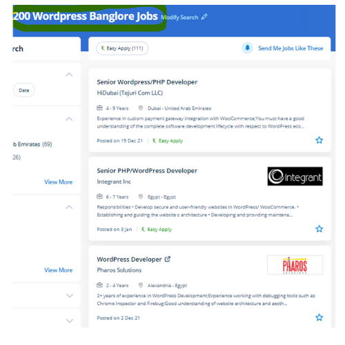Wordpress internship jobs in Riyadh